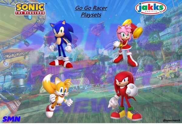 Sonic The Hedgehog, Sonic The Hedgehog, Jakks Pacific, Pre-Painted